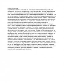 Evaluacion curricular. Página 1