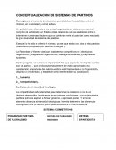 CONCEPTUALIZACION DE SISTEMAS DE PARTIDOS POLITICOS