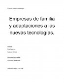 Empresas de familia y adaptaciones a las nuevas tecnologías
