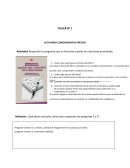 TALLER N° 1 ACTIVANDO CONOCIMIENTOS PREVIOS