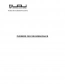 Informe Rorschach (análisis cuantitativo)