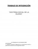 TRABAJO DE INTEGRACIÓN “DOCTRINA SOCIAL DE LA IGLESIA”
