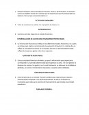 FORMULACION DE LOS ESTADOS FINANCIEROS PROYECTADOS