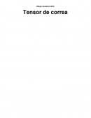 Dibujo mecánico 2018 Tensor de correa