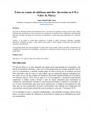 Éxito en ventas de teléfonos móviles: Inversión en I+D o Valor de Marca