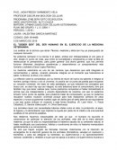 EL "DEBER SER" DEL SER HUMANO EN EL EJERCICIO DE LA MEDICINA VETERINARIA