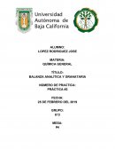 BALANZA ANALÍTICA Y GRANATARIA