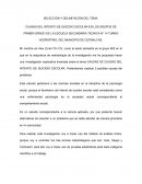 CAUSAS DEL INTENTO DE SUICIDIO ESCOLAR EN LOS GRUPOS DE PRIMER GRADO DE LA ESCUELA SECUNDARIA