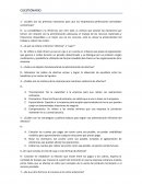 Cuestionario finanzas