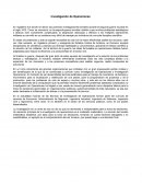 Investigación de operaciones,las técnicas de Investigación