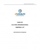 CULTURA ORGANIZACIONAL “EMPRESA HP”