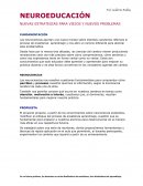 Neuro educación. Nuevas estrategias para nuevos y viejos problemas