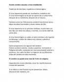 Evento cerebro vascular o Ictus establecido