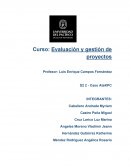 Evaluación y gestión de proyectos.Esquema para el Informe sobre los Casos