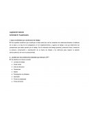 Legislación laboral Actividad 5: Cuestionario