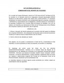 ACTA DE RESOLUCIÓN DE LA COMISION MIXTA DEL REPARTO DE UTILIDADES