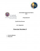 Act. Integradora Ciencias Sociales II