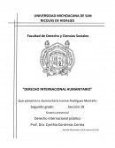 Derecho internacional humanitario