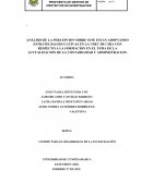Análisis de la percepción sobre si se están adoptando estrategias educativas en la udec de chía con respecto a la formación en el tema de la actualización de la contabilidad y administración