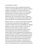 La actualidad de la musica