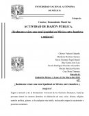 ¿Realmente existe una total igualdad en México entre hombres y mujeres?