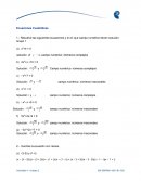 Ecuaciones cuadraticas, ejercicios