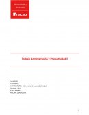 Administración y productividad
