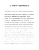 El misterio del mas alla