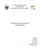 Análisis discursivo “Tengo un sueño” de Martin Luther King