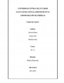 ¿Qué es control de costos?