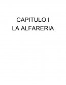 Caracteristicas de la alfareria