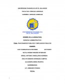 FUNCIONARIOS PUBLICOS Y EMPLEADOS PUBLICOS