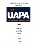 Pasantia tarea I Psicología Clínica