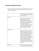 Guía sobre Modelos de salud
