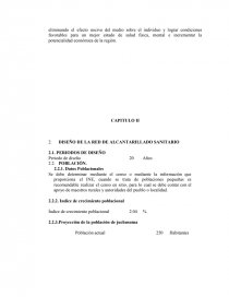 PROYECTO ACADEMICO ALCANTARILLADO SANITARIO Y PLUVIAL COMUNIDAD DE CARACOLLO. Página 8