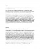 Concentración de Al en el agua potable
