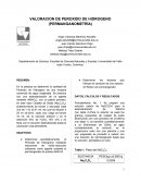 VALORACION DE PEROXIDO DE HIDROGENO (PERMANGANOMETRÍA)