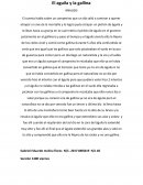 Analisis y comentario el aguila y la gallina
