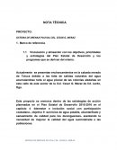 PROYECTO: SISTEMA DE DRENAJE PLUVIAL COL. CESAR G. MERAZ