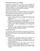 ESTRUCTURA DE CAPITAL DE LA EMPRESA