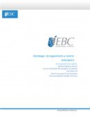 Estrategia de seguimiento y control