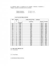 PROYECTO ACADEMICO ALCANTARILLADO SANITARIO Y PLUVIAL COMUNIDAD DE CARACOLLO. Página 9