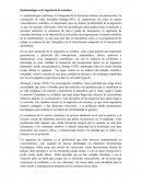 Epistemología en la ingeniería de sistemas