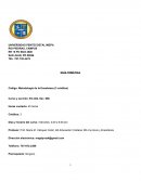 GUÍA TEMÁTICA Código: Metodología de la Enseñanza (3 créditos)