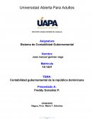 Contabilidad gubernamental de la república dominicana