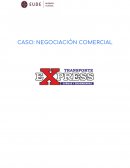 CASO TÉCNICAS DE NEGOCIACIÓN