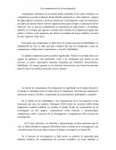 Las competencias de la investigación. El modelo de LART