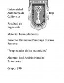 Propiedades de los materiales