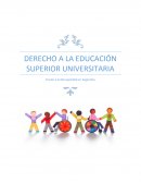 Derecho a la educacion Superior frente a la discapacidad