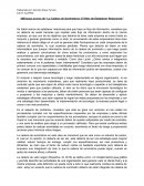 Ensayo acerca de “La Cadena de Suministros: El Reto de Establecer Relaciones”